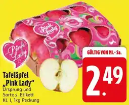 Edeka Tafeläpfel ,,Pink Lady" Angebot
