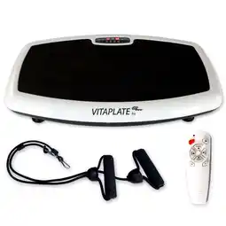 Netto Marken-Discount Vitaplate Fitness Vibrationsplatte mit Fernbedienung Angebot