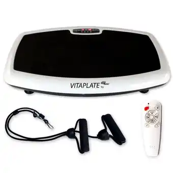 Netto Marken-Discount Vitaplate Fitness Vibrationsplatte mit Fernbedienung Angebot