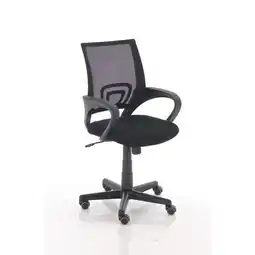 Netto Marken-Discount TPFLiving Bürostuhl Genf mit Netzbezug Rot Angebot