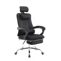 Netto Marken-Discount TPFLiving Bürostuhl Fellow Stoff in Netzoptik Schwarz Angebot
