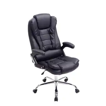 Netto Marken-Discount TPFLiving Bürostuhl Toronto Kunstleder Creme Angebot