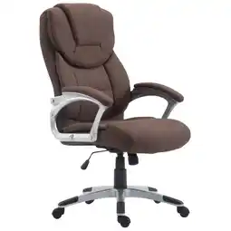 Netto Marken-Discount TPFLiving Bürostuhl Texum 2 Stoff Taupe Angebot
