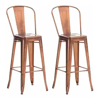 Netto Marken-Discount TPFLiving 2er Set Barhocker Adnan Gold Angebot