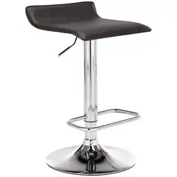 Netto Marken-Discount TPFLiving Barhocker Dynasty One Gestell Metall in Chromoptik Kunstleder Grau Angebot