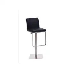 Netto Marken-Discount TPFLiving Barhocker Panda Gestell Edelstahl Kunstleder Creme Angebot