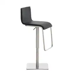 Netto Marken-Discount TPFLiving Barhocker Lima Gestell Edelstahl Kunstleder Weiß Angebot