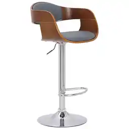 Netto Marken-Discount TPFLiving Barhocker Kingsley Gestell Metall in Chromoptik Holz/Kunstleder Natura/Creme Angebot