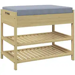 Netto Marken-Discount HOMCOM Schuschrank Bambus, Schaumstoff Angebot
