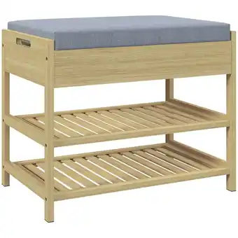 Netto Marken-Discount HOMCOM Schuschrank Bambus, Schaumstoff Angebot