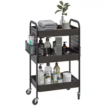 Netto Marken-Discount HOMCOM Küchenwagen Stahl Angebot