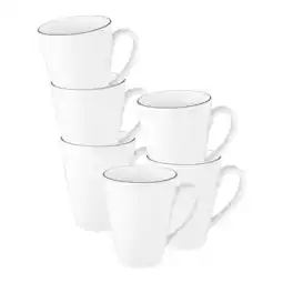 Netto Marken-Discount Seltmann Weiden Kaffeebecher Tambel Lido Black Line 350 ml 6er Set Angebot