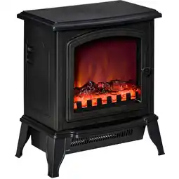 Netto Marken-Discount HOMCOM Elektrokamin Kunststoff, Hartglas Angebot