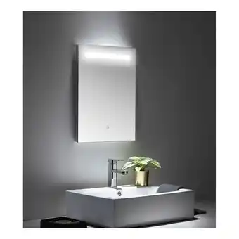 Netto Marken-Discount Posseik LED Spiegel 45x60 cm mit Touch Bedienung Angebot