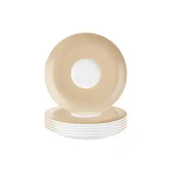 Netto Marken-Discount Seltmann Weiden Kombiuntertassen Liberty Pure Colors ø 16 cm 6er Set Angebot