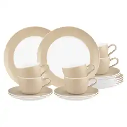 Netto Marken-Discount Seltmann Weiden Kaffeeservice Liberty Pure Colors 18er Set Angebot