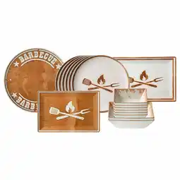 Netto Marken-Discount Ritzenhoff & Breker Grillgeschirr-Set Rusty 17er Set Angebot