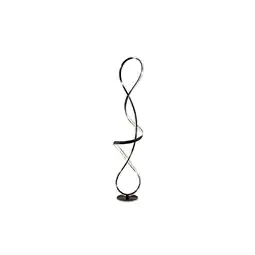 Netto Marken-Discount LED Stehleuchte, Kristalle, schwarz matt, H 135 cm Angebot
