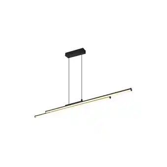 Netto Marken-Discount LED Hängeleuchte schwarz matt, opal, H 120 cm Angebot