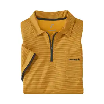 Netto Marken-Discount Reusch Herren Funktionspolo mit Zipper / gelb / Größe L Angebot