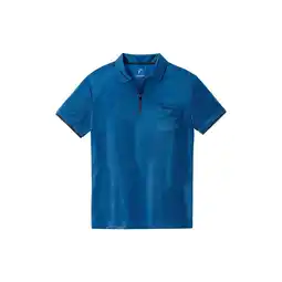 Netto Marken-Discount Reusch Herren Funktionspolo mit Zipper / blau / Größe XXXL Angebot