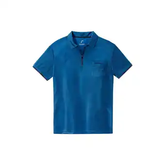 Netto Marken-Discount Reusch Herren Funktionspolo mit Zipper / blau / Größe XXXL Angebot