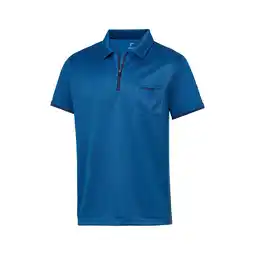 Netto Marken-Discount Reusch Herren Funktionspolo mit Zipper / blau / Größe L Angebot