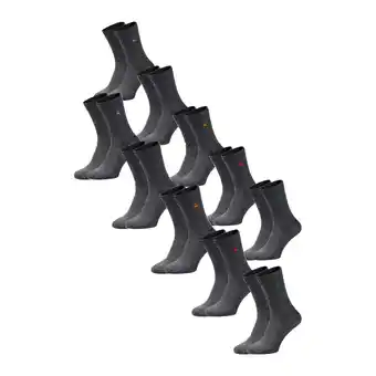 Netto Marken-Discount Benetton 10er Pack Socken unisex / anthrazit / Größe 39-42 Angebot