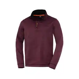 Netto Marken-Discount Nordcap Strickfleece-Troyer unisex / bordeaux / Größe XL Angebot