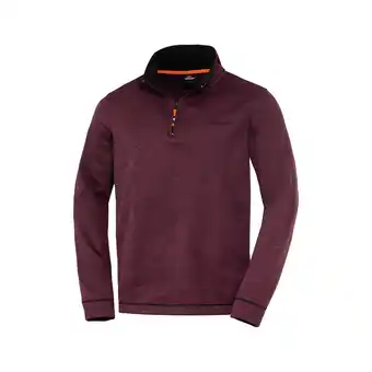 Netto Marken-Discount Nordcap Strickfleece-Troyer unisex / bordeaux / Größe XL Angebot
