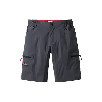 Netto Marken-Discount Stubai Herren Funktionsshorts, wasserabweisend mit Stretch / anthrazit / Größe 50 Angebot