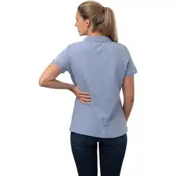 Netto Marken-Discount Polo Sylt Damen Poloshirt / hellblau / Größe M Angebot