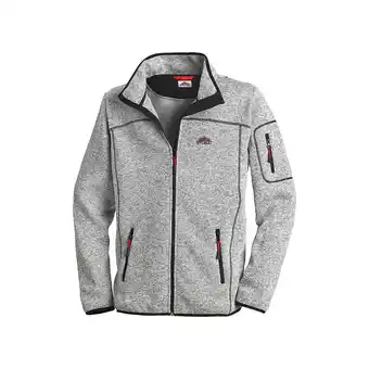 Netto Marken-Discount Stubai Herren Strickfleecejacke / grau-melé / Größe XL Angebot