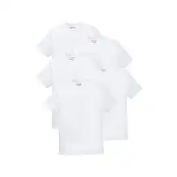 Netto Marken-Discount Otto Kern 5er Pack Herren T-Shirts Rundhals, 100% Baumwolle / weiß / Größe M Angebot