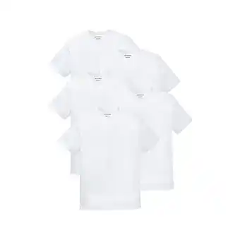 Netto Marken-Discount Otto Kern 5er Pack Herren T-Shirts Rundhals, 100% Baumwolle / weiß / Größe M Angebot