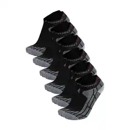 Netto Marken-Discount Nordcap 6er Pack Allround-Sportsocken kurz unisex / schwarz / Größe 39-42 Angebot