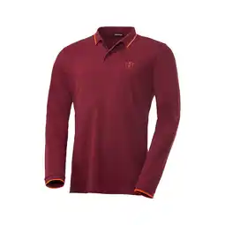 Netto Marken-Discount Chiemsee Herren Langarmpolo Baumwolle / bordeaux / Größe XXXL Angebot