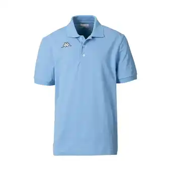 Netto Marken-Discount Kappa Poloshirt kurzarm unisex / hellblau / Größe L Angebot