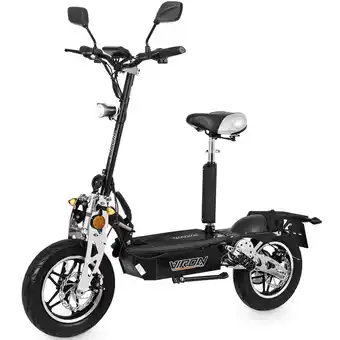 Netto Marken-Discount E-Scooter - VR-1500-EEC - mit Straßenzulassung - schwarz mit Korbset Angebot