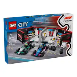Netto Marken-Discount LEGO City F1 Garage mit Mercedes-AMG & Alpine Rennautos Angebot