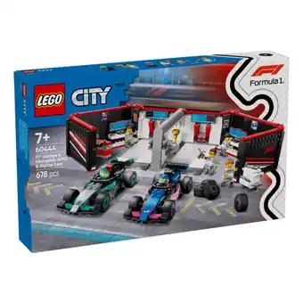 Netto Marken-Discount LEGO City F1 Garage mit Mercedes-AMG & Alpine Rennautos Angebot