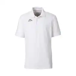 Netto Marken-Discount Kappa Poloshirt kurzarm unisex / weiß / Größe L Angebot