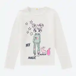 NKD Kinder-Mädchen-Shirt mit Glitzerdruck Angebot