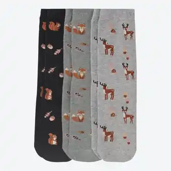NKD Damen-Socken mit Glitzereffekt, 3er-Pack Angebot