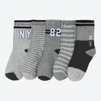 NKD Jungen-Socken mit Baumwolle, 5er Pack Angebot
