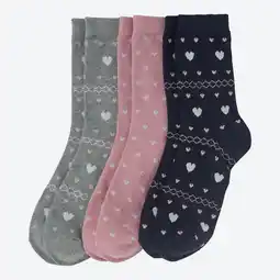 NKD Damen-Socken mit Glitzereffekt, 3er-Pack Angebot