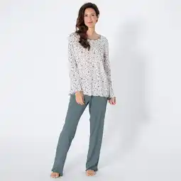 NKD Damen-Schlafanzug mit Blumenmuster, 2-teilig Angebot