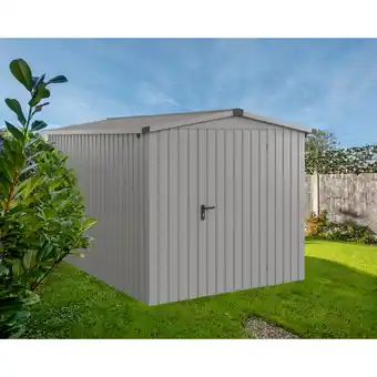 toom Baumarkt EcoStar Gerätehaus 'Euroline ESD7 Trend-Sk' graualuminium 237 x 325 x 203 cm, Einzeltür Angebot