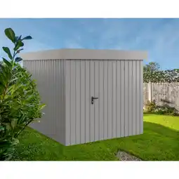 toom Baumarkt EcoStar Gerätehaus 'Euroline EFD6 Trend-Sk' graualuminium 229 x 277 x 203 cm, Einzeltür Angebot