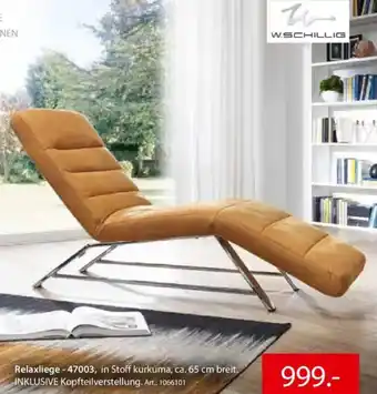 Zurbrüggen W.SCHILLIG Relaxliege Angebot